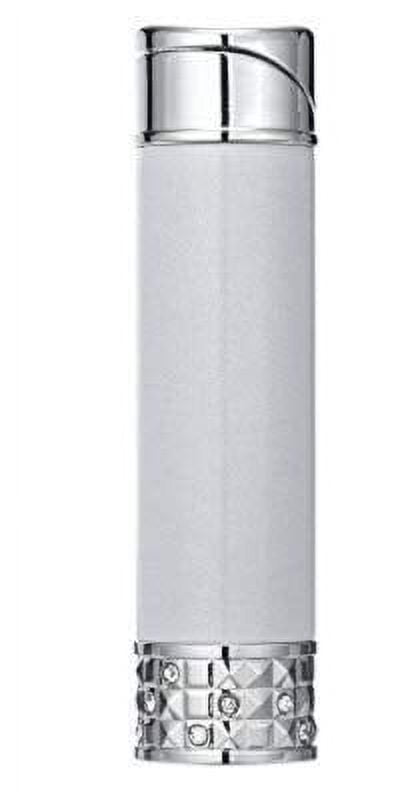 Colibri Allure Ladies Silver & Chrome Soft Flame Lighter