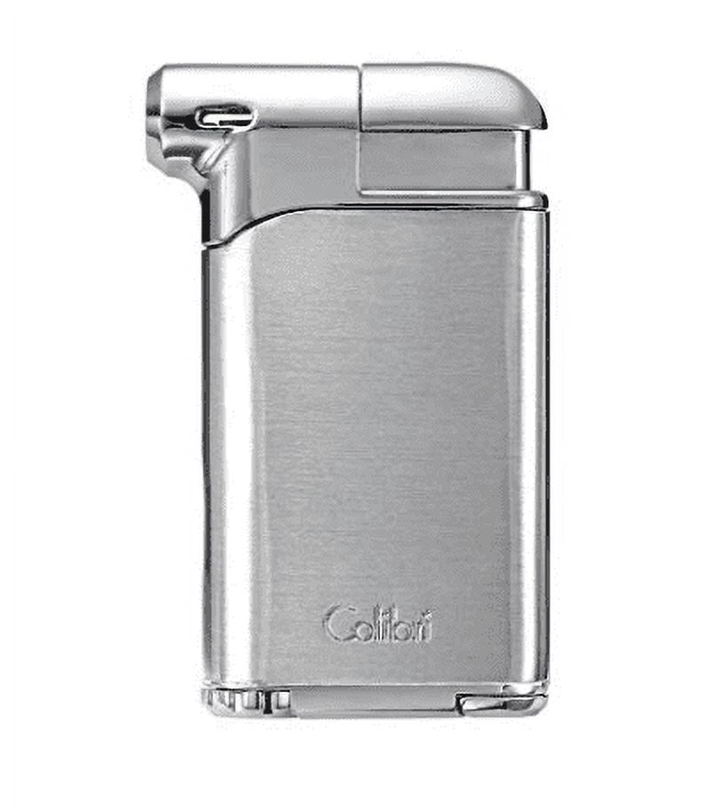Colibri Pacific Air Soft Flame Lighter Chrome & Chrome