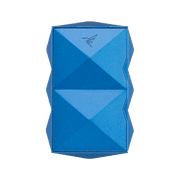 Colibri Premium Quasar SV-Cut 2 in 1 Cigar Cutter - Ergonomic Stainless Steel V-Cut and Straight Cut Style Spring-Loaded Blade, Ideal for up to 60+ Ring Gauge - Gift for Cigar Enthusiasts Blue