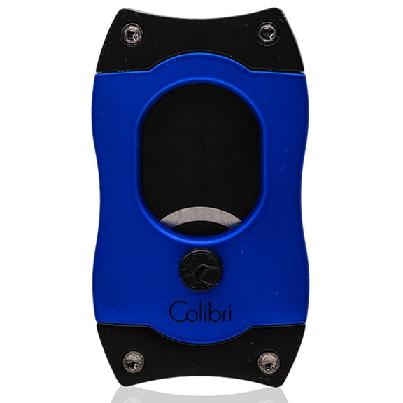 Colibri S-Cut Cigar Cutter Blue & Black Blades
