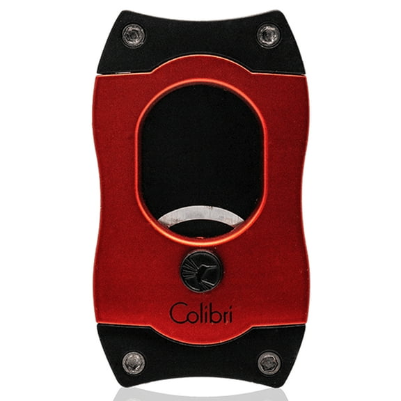 Colibri S-Cut Cigar Cutter Red & Black Blades