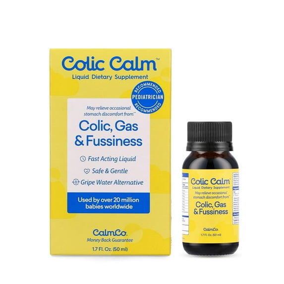 Colic Calm Liquid Dietary Supplement for Infant Colic and Gas Relief, 50 ml