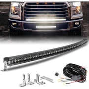 Colight LED Light Bar Curved 44 Inch Single Row Offroad Lighting Driving Spot Flood Combo Beam LED Work Light for Trucks UTV ATV SUV 4WD 4X4 Pickup
