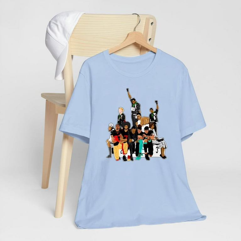 Colin Kaepernick 1968 Olympics Black Power Peaceful Protest T Shirt Colin Kaepernick Shirt HOT SALE NEW INSTOCK Walmart