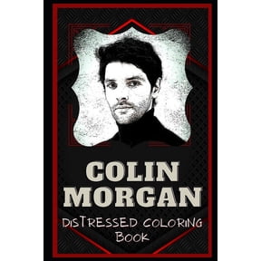 Colin Morgan Distressed Coloring Book : Artistic Adult Coloring Book (Paperback)