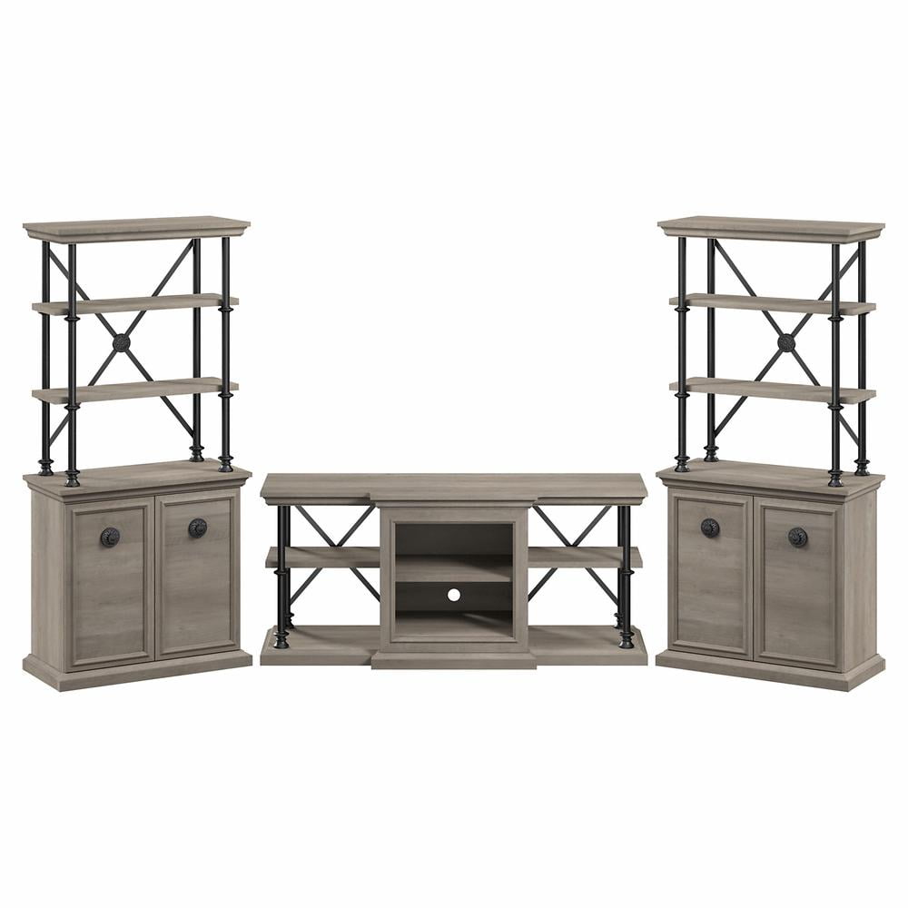 Bush Furniture Coliseum Entertainment Center with Closed Storage, 60W