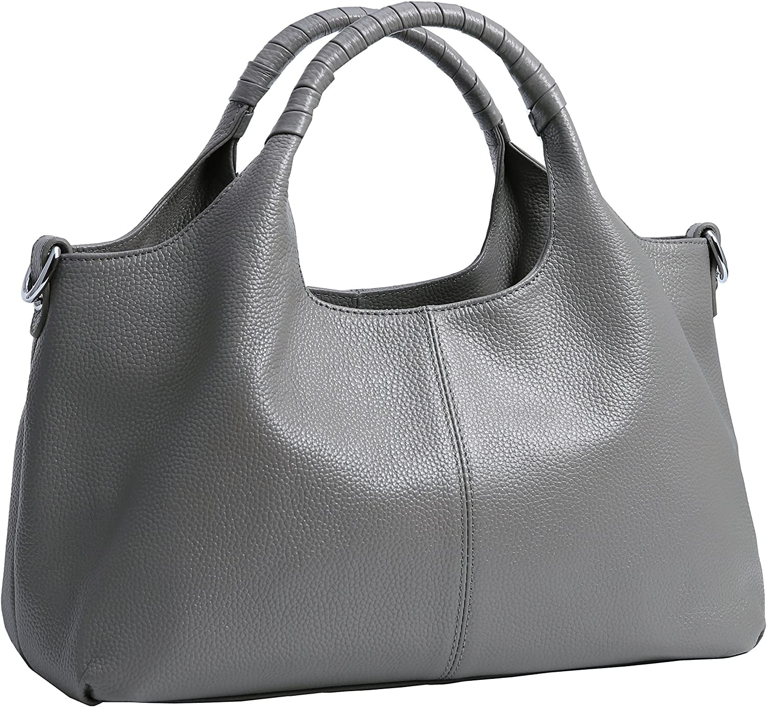 Colisha Black Handbag Women Big Capacity Hobo Top-handle Tote Soft Faux  Leather Braided Shoulder Bag Oversized Slouchy Purse - Large Size