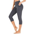 thumbnail image 1 of Colisha Pockets High Waisted Capri Leggings for Women Soft Slim Dry Fit Exercise Pants for Running Cycling Yoga Workout, 1 of 2