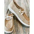thumbnail image 1 of Colisha Women Casual Canvas Shoes Slip on Sneakers Deck Shoes Comfort Loafer Deck Shoes Outdoor Fashion Boat Shoes Khaki 6.5, 1 of 2