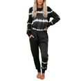 thumbnail image 1 of Colisha Women Casual Tracksuit Set Long Sleeve Pullover Sweatpants Sports Activewear Jogging Outfits Elastic Drawstring Running Gym Yoga Sets Sweatsuit S-3XL, 1 of 3