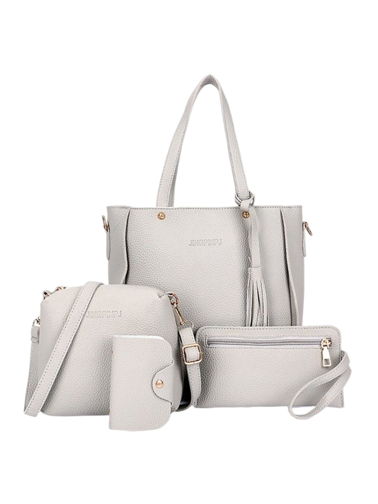 Casual PU Large Capacity Tote Bags for Women Fashion Solid Color Zipper  Female Shoulder Bag Ladies Handbag