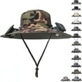 thumbnail image 1 of Colitt Fishing Hat, 2025 New Ultralight Solar Fan Sun Hat Powered, Bucket Wide Panel Brim Sombrero Hats Men in Outdoor, 1 of 8