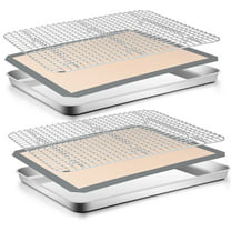 3-Piece Rachael Ray Yum-o! Oven Lovin' Nonstick Cookie Sheet Pan Set $21 +  Free Store Pickup at Macy's or Free Shipping on $25+