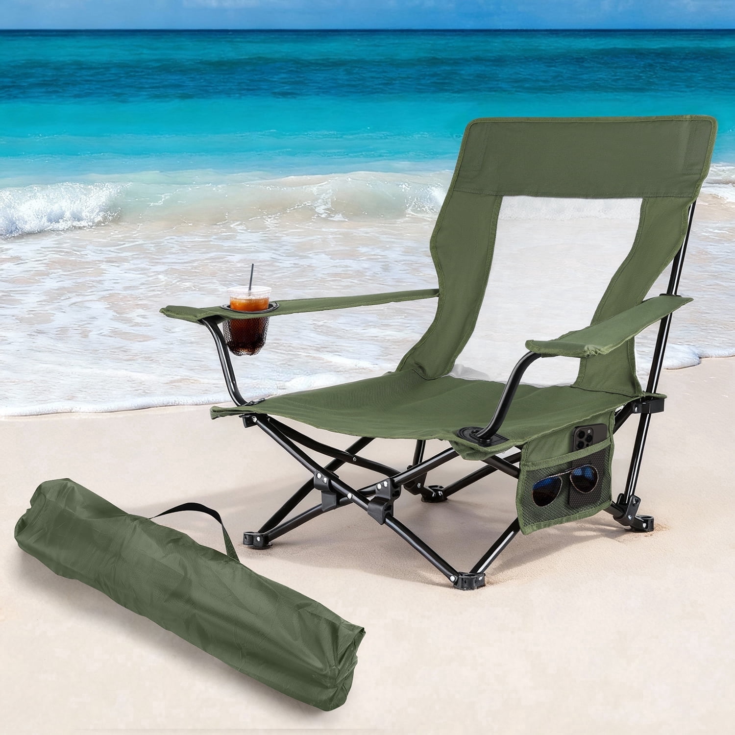 backpack compact travel chare SHALLWE Lightweight Highback Camping Chairs, All Aluminum Frame Portable Folding Camp Chair, for Backpacking, Hiking, Beach, Sports (Black) : Sports & Outdoors chair combo with ample storage pockets for all essentials under your seat Multifunctional Folding Cooler and Stool