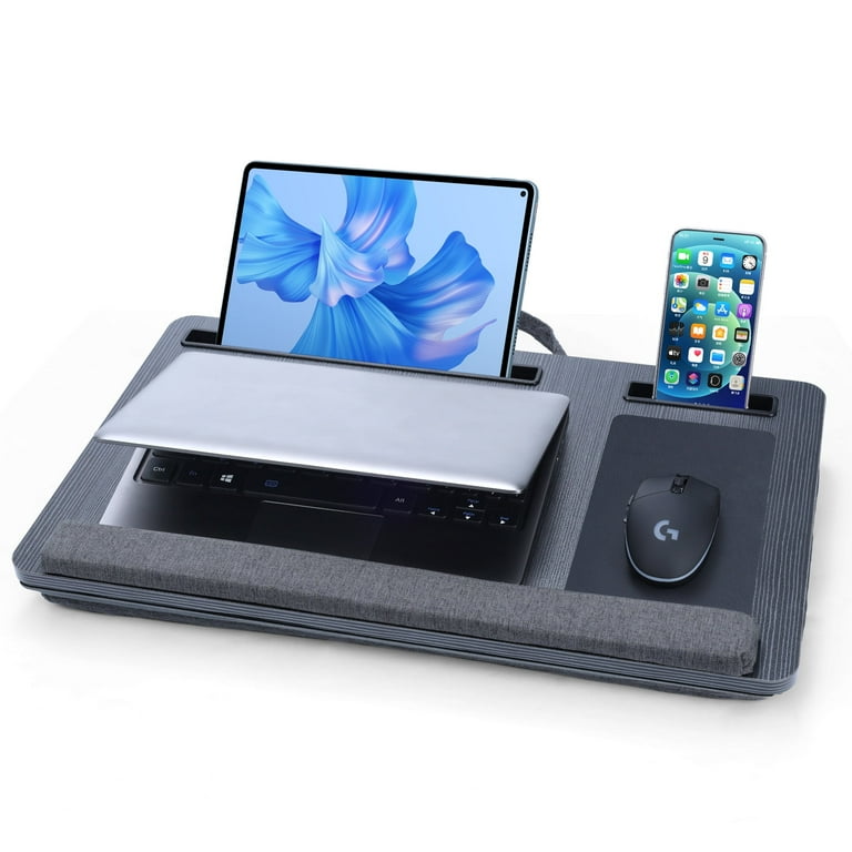 Coliware Lap Desk x inch with Dual Cushion Ergonomic