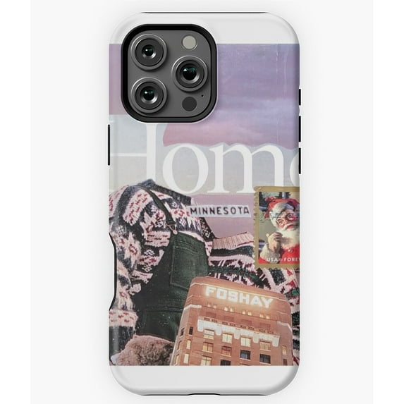 Collage About Minnesota in The Winter Phone Case for iPhone 16 15 14 13 12 11 Pro Max