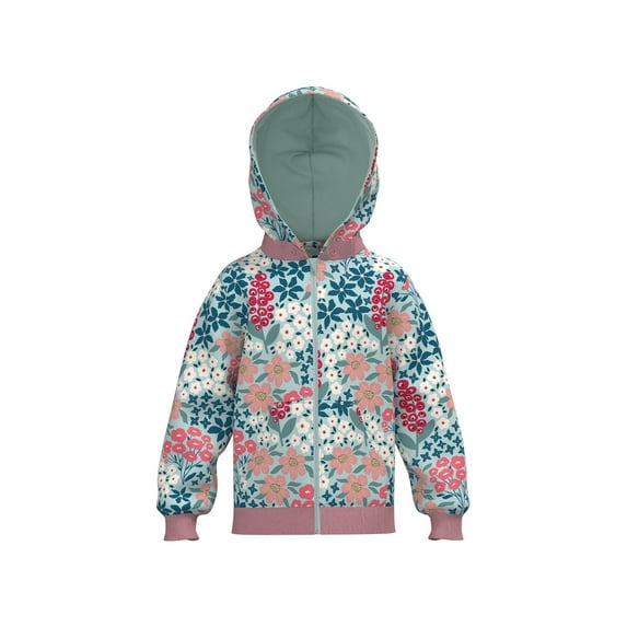 Collage Dark Blue - Girls Hoodie