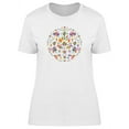 thumbnail image 1 of Collage Mandala Otomi Style T-Shirt Women -Image by Shutterstock, Female XX-Large, 1 of 2