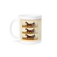 thumbnail image 1 of 3dRose, Collage Of 3 Vintage Drawings Of Horses n Jockeys Racing, 15oz Mug, 1 of 7