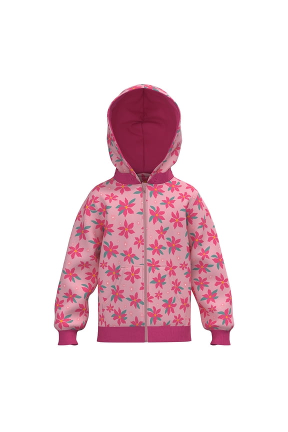 Collage Pink - Girls Hoodie