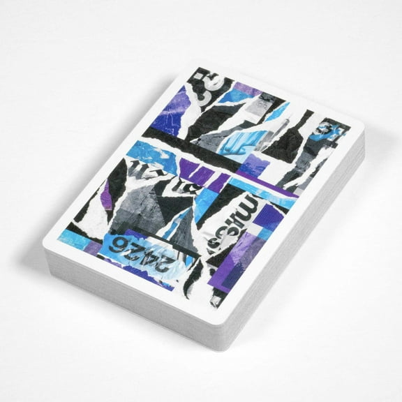 Collage Redux Playing Cards by Missing New York