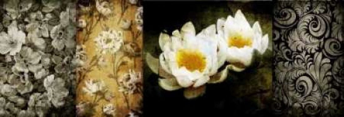 Collage Vintage II Canvas Art - Susan P Willow (8 x 24)
