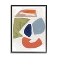 thumbnail image 1 of Stupell Industries Collage of Abstract Shapes Green Orange Blue,16 x 20,Designed by Unknown Artist, 1 of 5