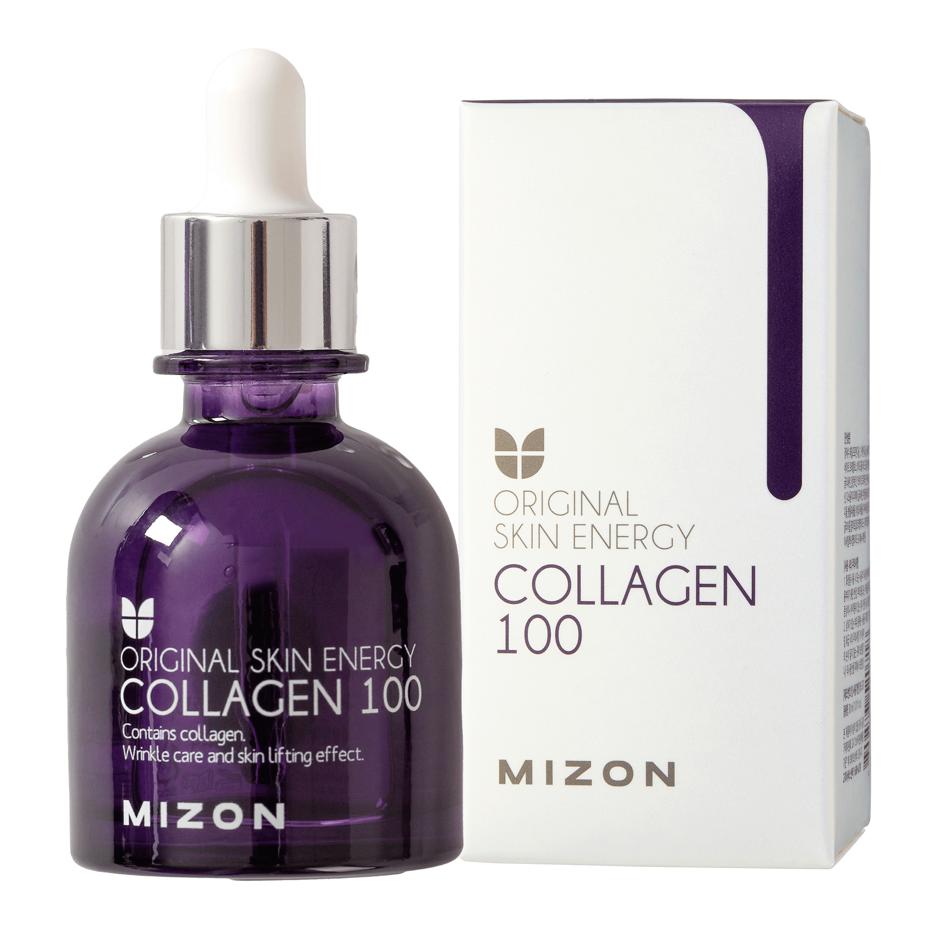 Collagen 100 Face Serum 1.01 fl. oz - Collagen-Boosting(1,800ppm), Anti-Aging, Moisturizing Face Treatment, for All Skin Types with Natural Extracts