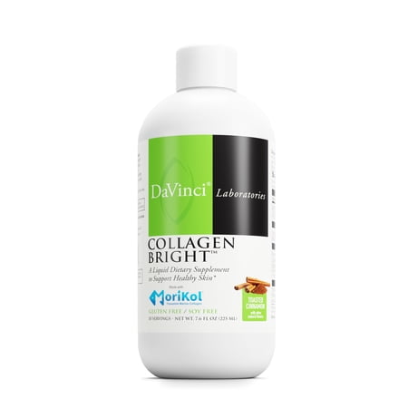 Collagen Bright, Toasted Cinnamon, 7.6 fl oz (225 ml), DaVinci Laboratories of Vermont