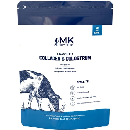 Collagen & Colostrum - Supplement For Gut And Skin Health