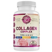 Collagen Complex Supplement, Supports Skin Hair Nails, Energy & Memory