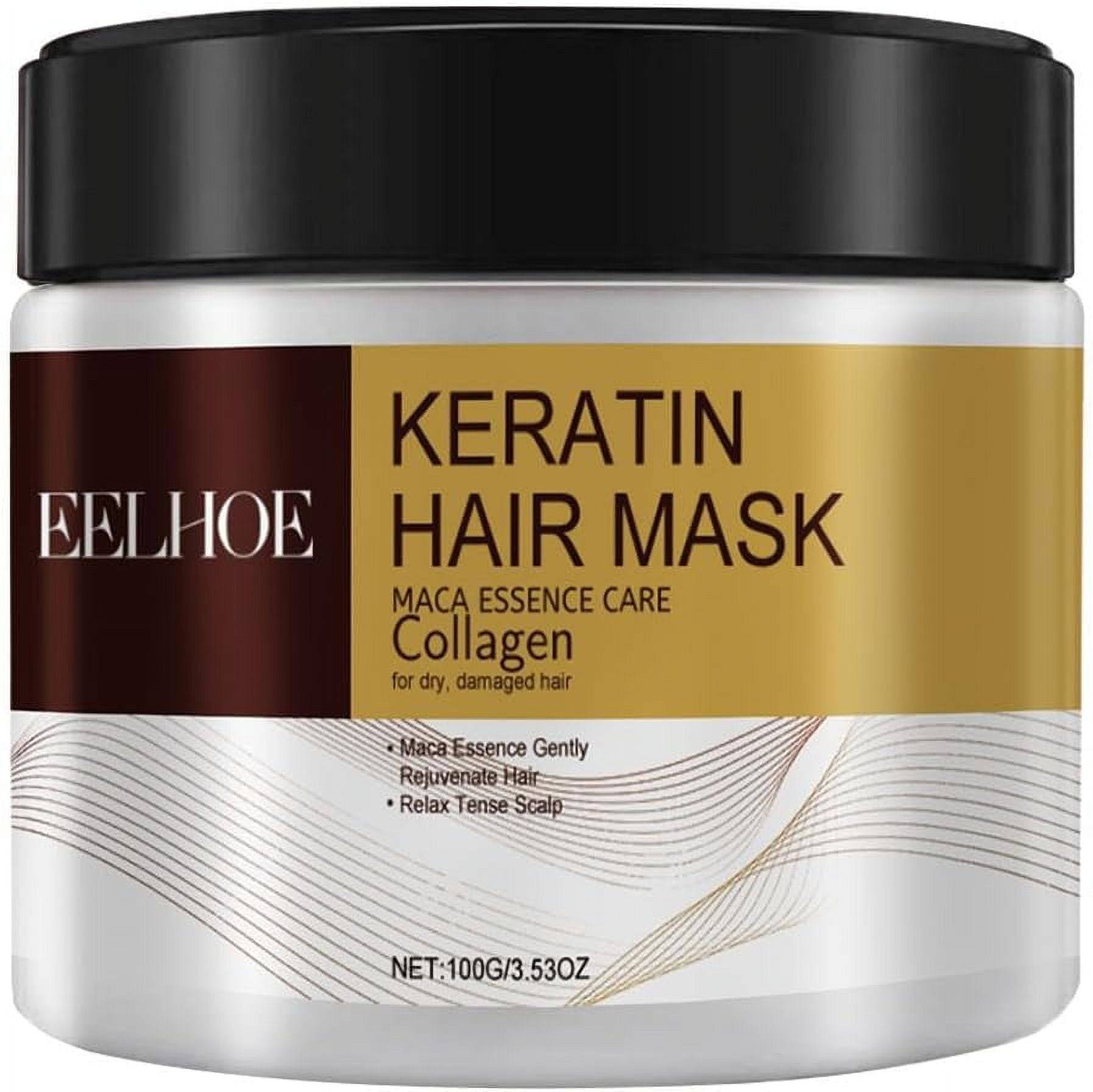 Collagen Conditioner Hair Mask, Collagen Deep Repair Conditioning Argan ...