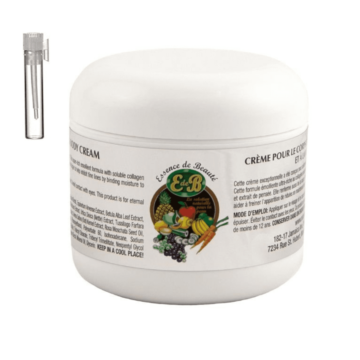 Collagen Cream by Essence de Beaute 4oz (Includes Designer Perfume Vial)