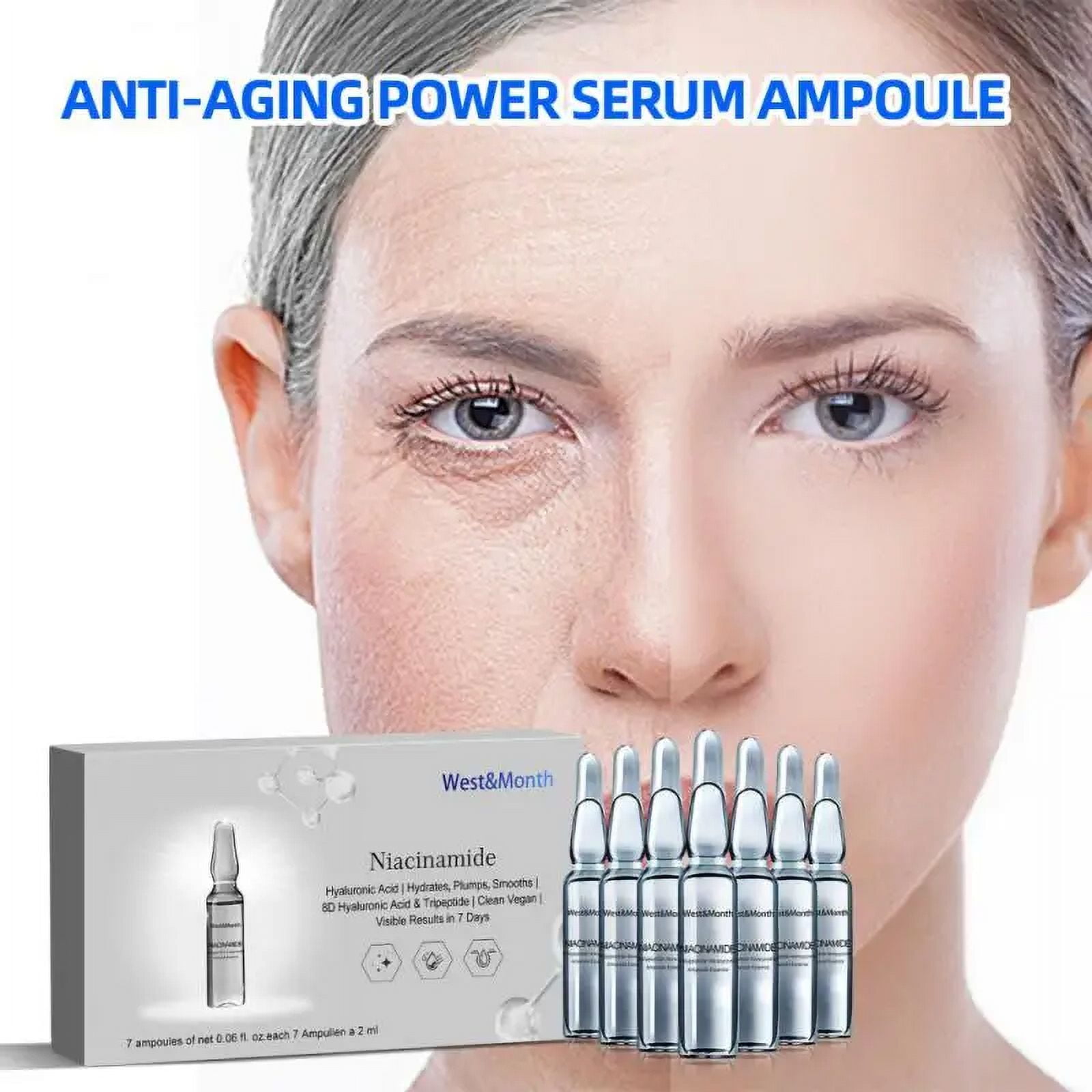 Collagen Enhanced Anti Wrinkle Serum 100 Pure Hyaluronic Acid Skin