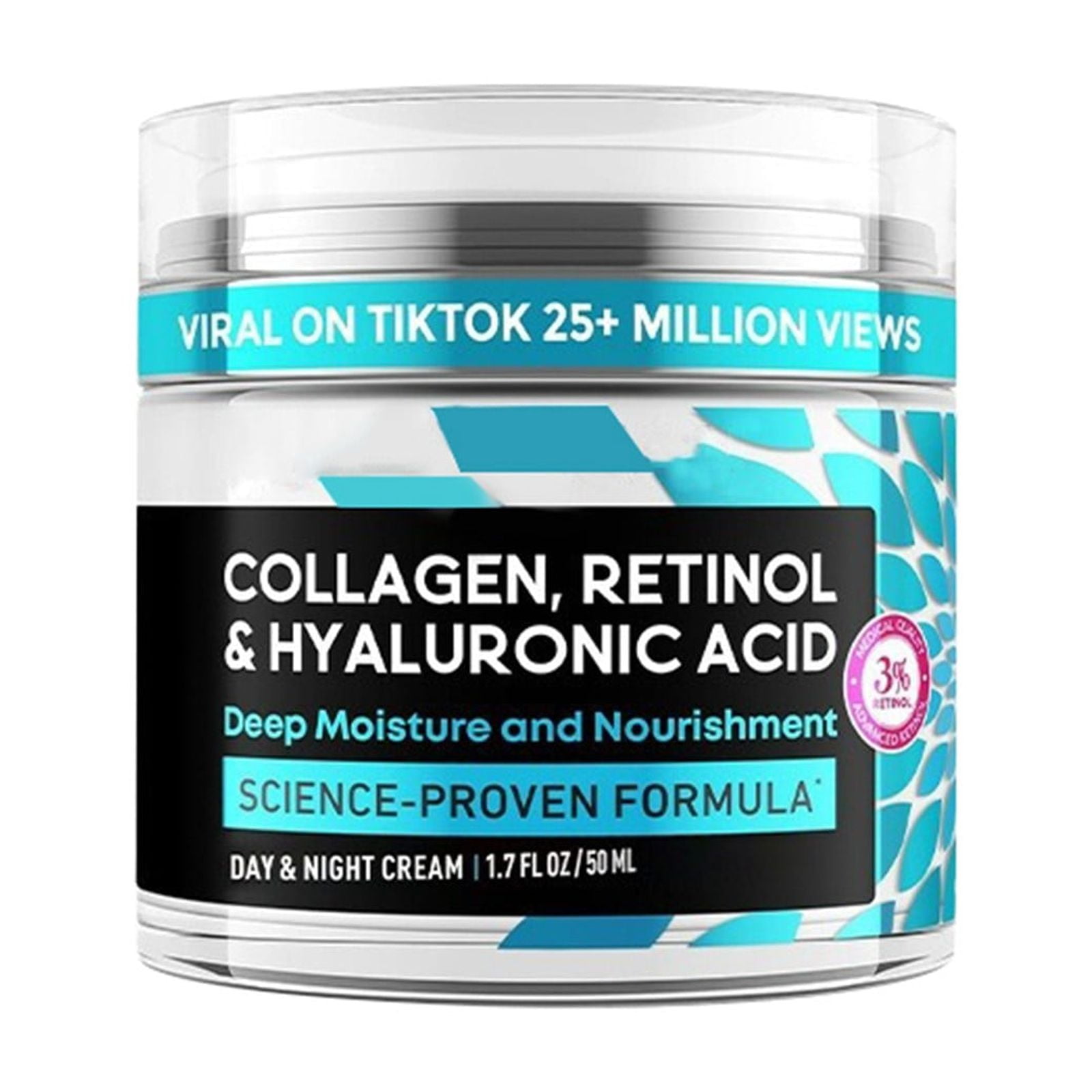Collagen Face Moisturizer AntiAging Retinol Cream for Face, Neck