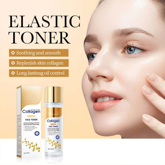 Collagen Face Toner, Hydrating Toner for Face, Firming Skin, Shrink Pores, Smooth Wrinkles, Hydrating Skin Care,Collagen Toner for Face and Body,for Sensitive Dry Skin
