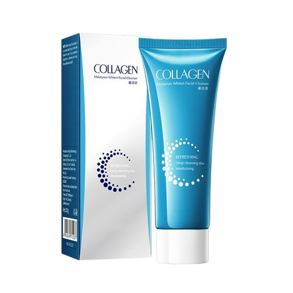 Collagen Facial Cleanser, Moisturizing Cleansing Milk, Deep Cleansing Facial Cleanser, Long-lasting Moisturizing 100g