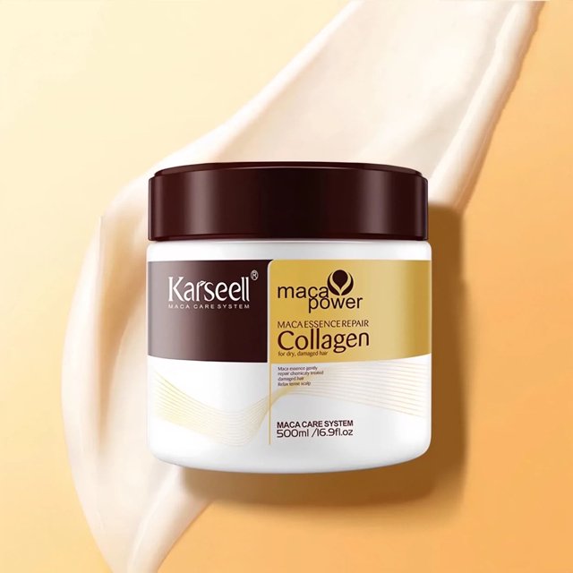 Collagen Hair Deep Conditioning Argan Oil Collagen Hair Mask For Dry