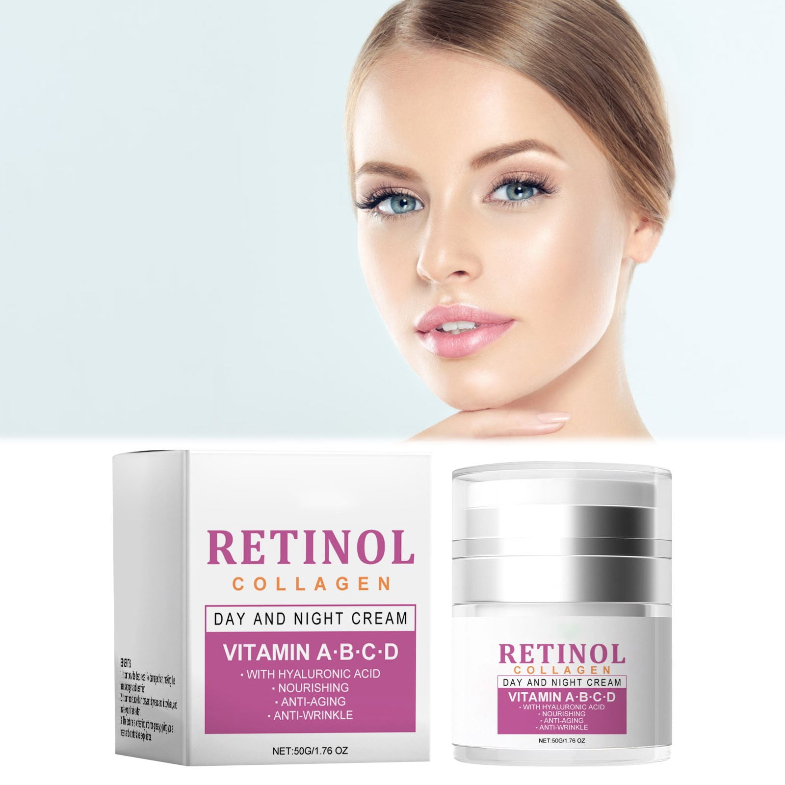 Collagen Hydrating And Moisturizing Facial Care Lightens Fine Lines