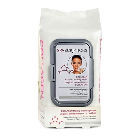 SpaScriptions Collagen Cleansing Facial Wipe