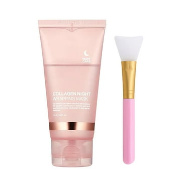 Collagen Night Wrapping Collagen Overnight Wrapping Peel Off Facial Hydrates,Pink One Size
