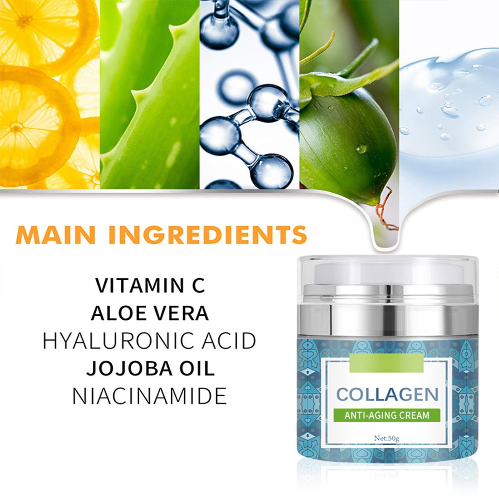 Collagen Nourishing Hydrating Care And Body Glitter Lotion Potent Lift Wet Skin Moisturizer Eye