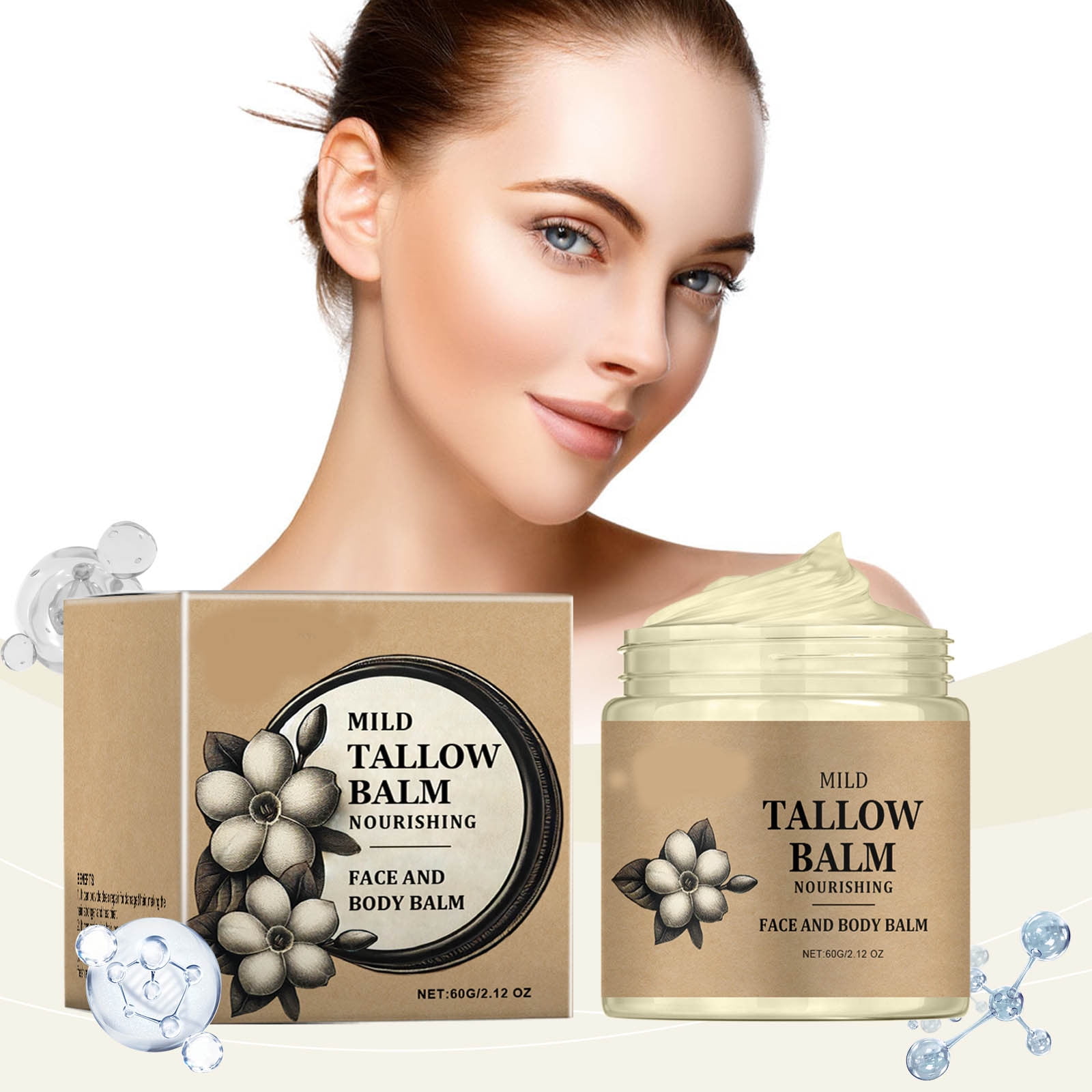Collagen Oil Suet Beef Tallow + For Skin With Oil Natural Fed Tallow Moisturizer For Face And