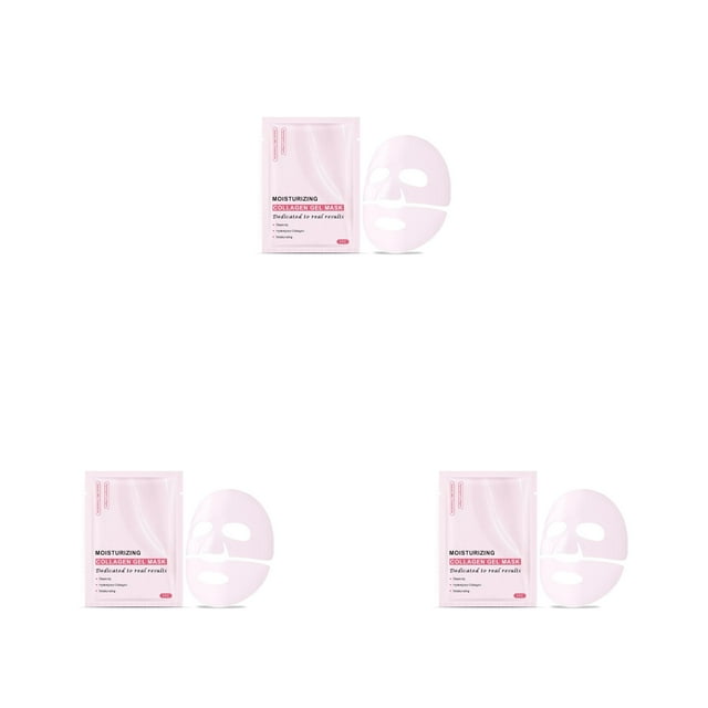 Collagen Overnight Korean Collagen Film Hydrating Aging About 10ml Facial Kits for Girls Asian