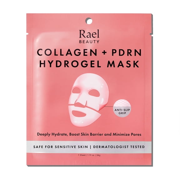 Rael Collagen PDRN Hydrogel Facial Sheet Mask, 1 Count