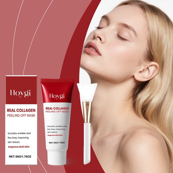 Collagen Peeling Mask Gentle Cleansing Facial Exfoliation Hydrating and Moisturizing Fine Nourishing Skin