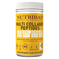 thumbnail image 1 of Nutribas Protein Multi Collagen Peptides Powder Supplement for Whole Body Support, Coffee Creamer with MCT & Vitamin C, Lemon Ginger, 4 oz, 1 of 9