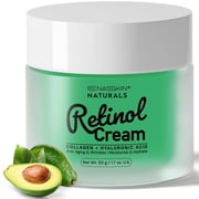 Enaskin Naturals Retinol Face Cream with Collagen and Hyaluronic Acid, Hydrating Face Moisturizer, 1.7 fl oz