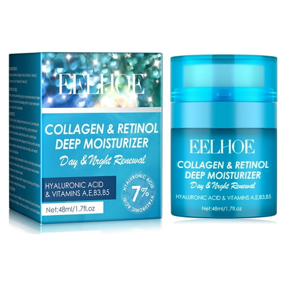 Collagen Retinol Deep Moisturizing Cream Keeps Skin Hydrated Slows Skin Aging 48Ml;Face Moisturizer