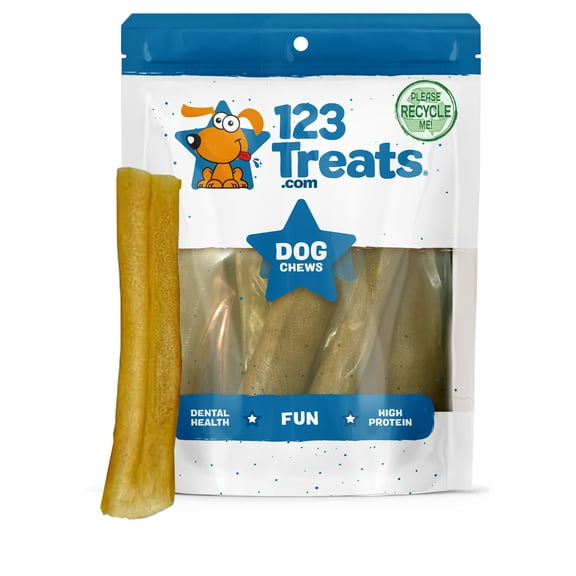 Collagen Roll Chews for Dogs 6 inches puff - 8 Count